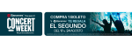 2x1 Concert Week: compra 1 boleto y obtén el segundo en Ticketmaster
