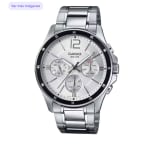 Casio mtp-1374d-7avdf reloj analógico de cuarzo correa acero inoxidable por 38.90€