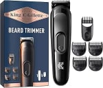 King C. Gillette Recortadora Barba Hombre, Cortapelos 3 en 1 con 5 Peines por 27,99€