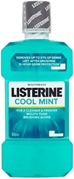 6 x Listerine Cool Mint Mouthwash 500ml (6 for 4) £8.66 with max S&S