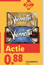 Viennetta Vanille & salted caramel voor €0,88 bij de Lidl