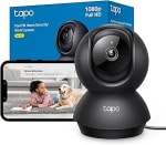 Tapo C201 Pan/Tilt Indoor Camera House Security Camera, WiFi, No Monthly Fee, AI Dete