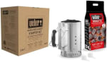 Weber 17631 Set Chimenea 2 kg de Briquetas + 6 Pastillas Encendido por 19.99€