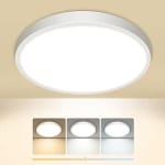 slochi Plafon LED Techo,15W 1500LM Bajo Consumo lampara techo por 8.57€