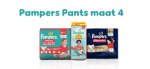 Pampers Pants maat 4 gratis na cashback