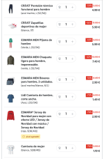 Ropa super barata Lidl desde 1€ muchas cosas disponibles mujer, hombre e infantil