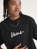 Polera M/C Hombre Classic Script Blanco Vans por $13.990