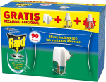 Raid Difusor Eléctrico Anti Mosquitos comunes y Tigre 2 recambios por 5.12€