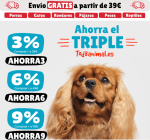 Hasta 9% descuento en todo animal