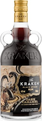 Kraken Dark Caramel & Cornish Sea Salt Black Spiced Rum 70cl for £21 at Amazon