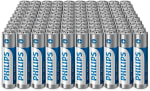Philips Ultra AAA Alkaline (pack de 100) por 34,99€ en Amazon