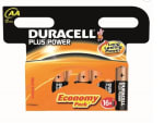 Lot de 16 piles Duracell AA Plus à 16,99€