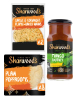 4 x Sharwood's Madras Curry Sauce, 420g Jar (£3.30 max S&S - 82p Each)