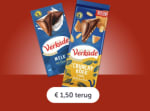 Verkade chocoladerepen: €1,50 cashback via Tikkie