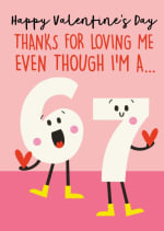 Free Personalised Galentine's, Palentine's & Valentine’s Day Standard Card – Just Pay