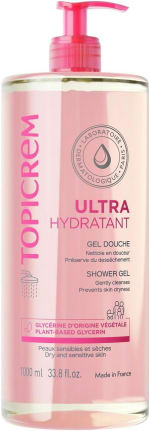 Topicrem Ultra Hydratant Gel Douche 1000 ml pour 5,78€