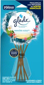 Glade Varitas Aromatizantes Paraíso Azul, 100ml por $60 en Amazon