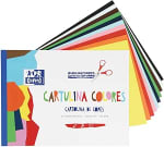 Bloc de Cartulinas de Colores Oxford 10 Hojas en 10 colores surtidos por 2€