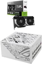 ASUS Dual GeForce RTX 5070 OC 12GB + TUF Gaming 750W pour 669,99€ chez Amazon
