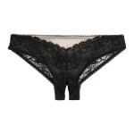Tanga fendu en dentelle au prix de 10,79€
