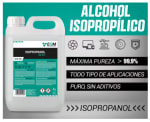 EQM ECO-301 alcohol isopropílico 99.9% 5 litros por 13.25€.