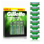 Cartucho Gillette Mach3 Sensitive 8pzas $229 | Oferta Walmart