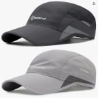 Packs 2 gorras de béisbol transpirables por solo 12,99€