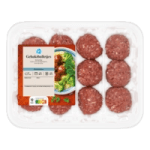 AH Gehaktballetjes Hollands 360 g (12 stuks) voor €3,99 bij Albert Heijn