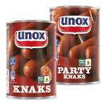 Unox Knaks (400 g) voor €1,99 bij Dirk