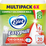 1+1 gratis op Edet Easypull Original Navulrol - 6 stuks bij Bol