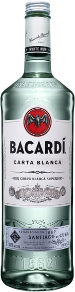 Bacardi Ron Carta Blanca 3L por $777.55 en Amazon