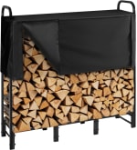 VEVOR Estante de Almacenamiento de Leña 122 x 32 x 118 cm por 38€
