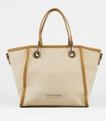 Bolso de mano bicolor por 15.99€.