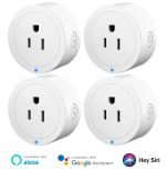 4 enchufes inteligentes Wi‑Fi y Bluetooth por $169 en Mercado Libre