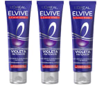 3 Botes de L'Oreal Paris Elvive Mascarilla Matizadora Pelo Rubio por 7.29€
