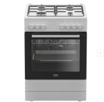 Cocina Gas y Eléctrica BEKO FBE6212OWD Blanco 4 Fuegos por 332,41€
