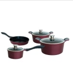 Bateria de Cocina Aluminio Fundido Kitchenware Berries 9 Piezas por $59.990
