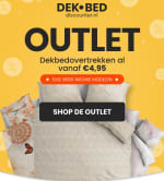 Dekbedovertrekken vanaf €4,95 bij Dekbed Discounter