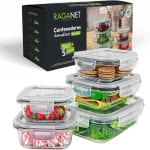 Set 5 Contenedores Vidrio Herméticos por $218 | Oferta Amazon