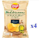 4 x Lay's Mediterráneas patatas fritas 140g por 5€