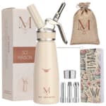 Sifón de Cocina Profesional 500 ml Vintage Cream Design de Aluminio por 19.99€