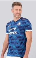 Feyenoord 2ª Equipación 23/24 - Azul - Camiseta Fútbol Hombre Feyenoord 2ª Equipació
