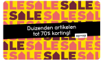Tot 90% korting in de sale van Leen Bakker