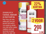 Diverse mixdrankjes 2 voor €2 bij Aldi