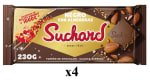 4 Tabletas de Suchard Turrón de Chocolate Negro con trozos de Almendra por 13.01€