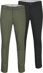 Pantalones chinos JACK & JONES, paquete de 2, corte ajustado por 23.95€