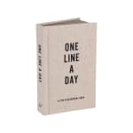 Canvas One Line a Day A Five-Year Memory Journal voor €11,59 bij Amazon