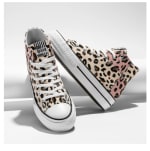 Botines para Peques de Doble Plataforma Leo Patchwork B&W por 19.99€