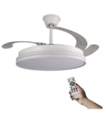 Ventilador de Techo con Luz LED (Ventilador-LUZ-F7731) por 38,41€