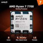 AMD Ryzen 7 7700 65W 3,8 GHz 8 núcleos 16 hilos tray por 154,23€